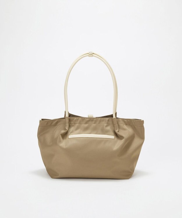 TOPKAPI 【TREASURE TOPKAPI】ナイロン センターベルト トートバッグ　A4 / 軽量 / 肩掛け グレージュ