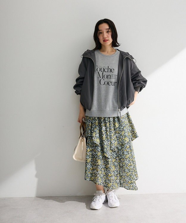 Green Parks 撥水加工フード付ブルゾン Gray