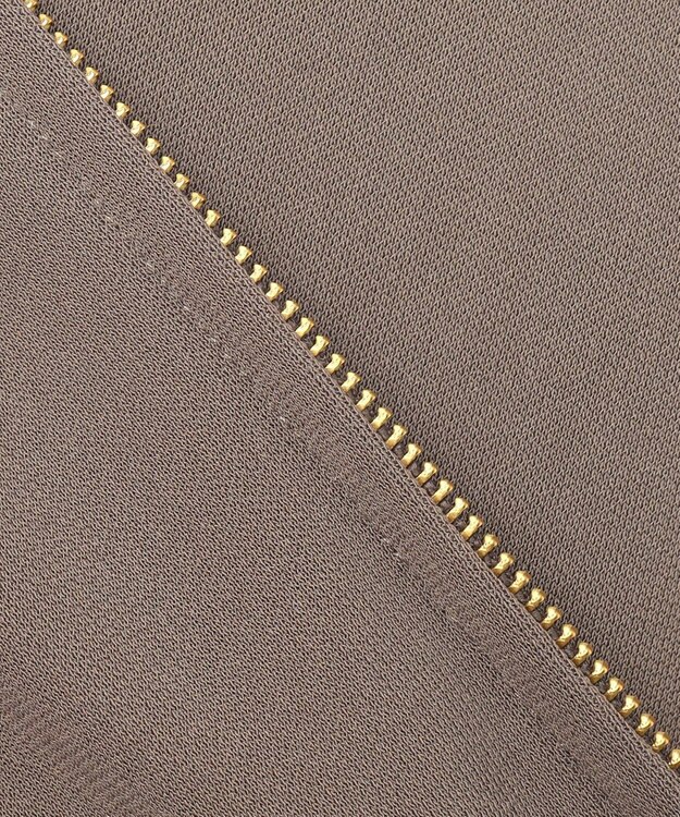 組曲 【WEB限定】ラッシュガード ペプラムパーカー モカグレー系