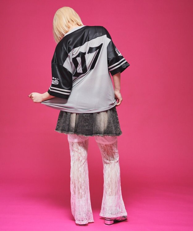 WEGO 【ユニセックス着用ITEM】ナンバリングホッケーT（SS） グレー