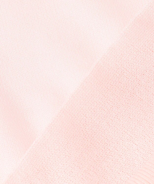 UNFILO ラメシアー ニット ピンク