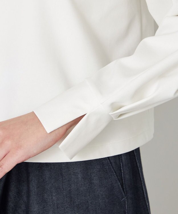 NAVE 【ReNAVE・洗える/接触冷感/UVケア】ライトポンチ ロングスリーブ ホワイト系