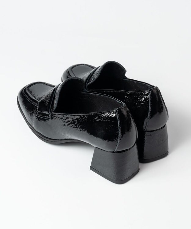 BONTRE 【BONTRE/ボントレ】チャンキーヒールローファー ブラック