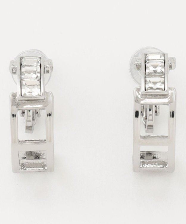 ANY SIS フープリング イヤリング シルバー