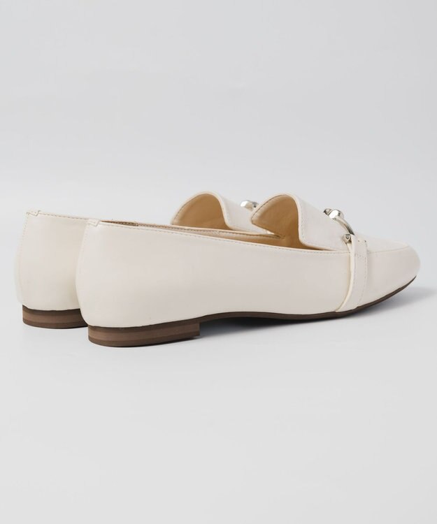 BONTRE 【PRECIEUX JOUET/プレシュウジュエ】ツイストビットローファー ホワイト