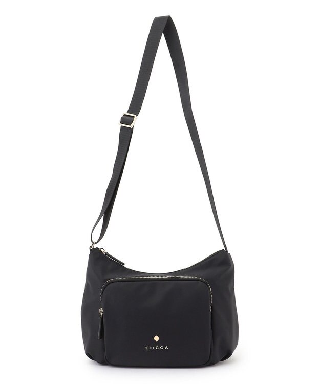 TOCCA 【八木アリサさん着用】OPENING SENSE NYLONBAG ショルダーバッグ ブラック系