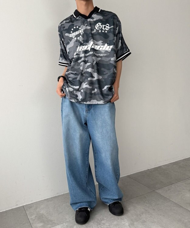 WEGO パターンサッカーT（SS） 柄2