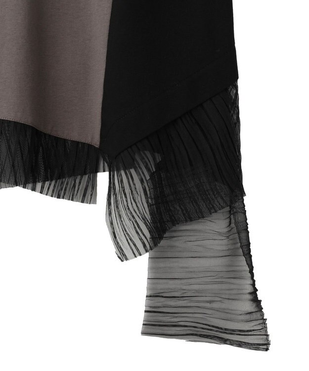 YECCA VECCA 裾アシメデザインプルオーバー Mix