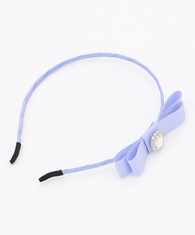 ANY KIDS リボンカチューシャ サックスブルー