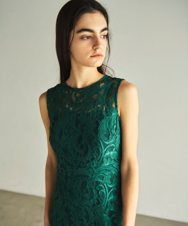 GRACE CONTINENTAL 【オンライン限定ドレス】La notte グリーン