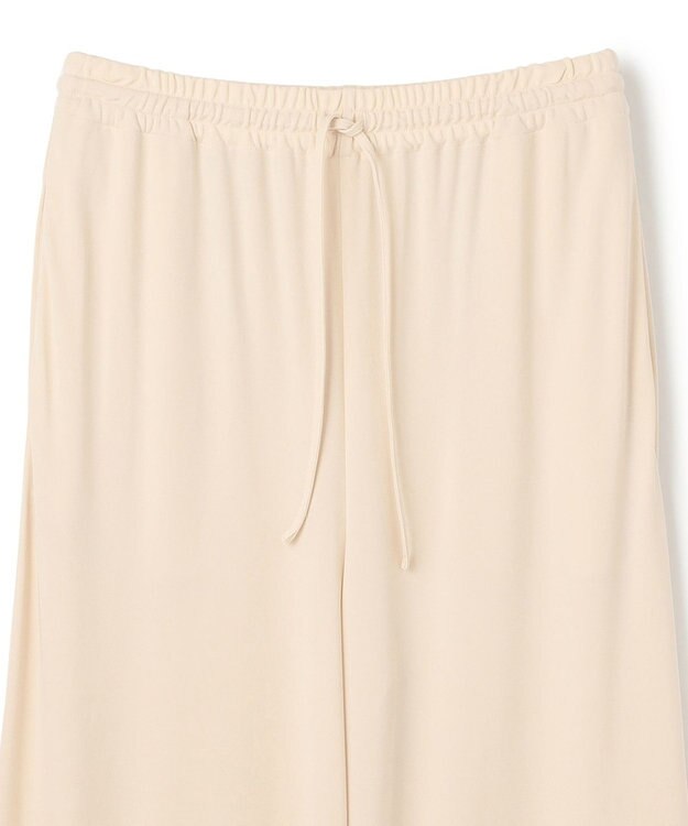 BEIGE， 【洗える】MELLE / ハイストレッチイージーパンツ Ecru