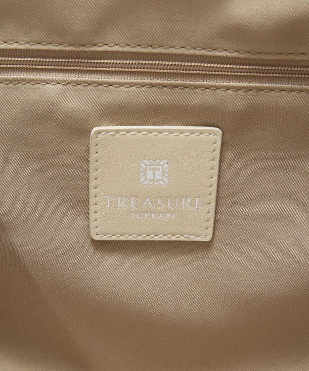 TOPKAPI 【TREASURE TOPKAPI】ナイロン センターベルト トートバッグ　A4 / 軽量 / 肩掛け グレージュ