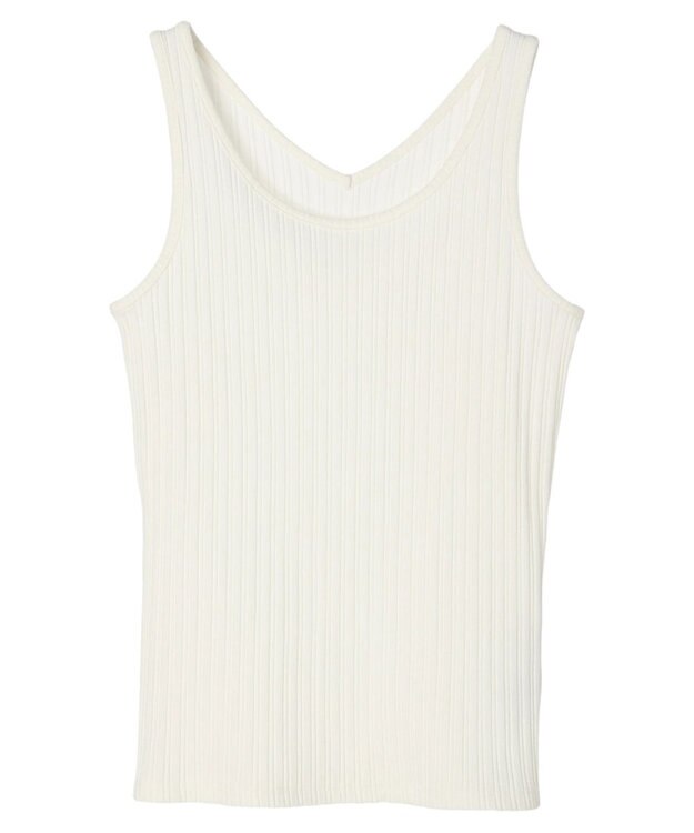 earth music&ecology ２ＷＡＹネックタンクトップ Off White