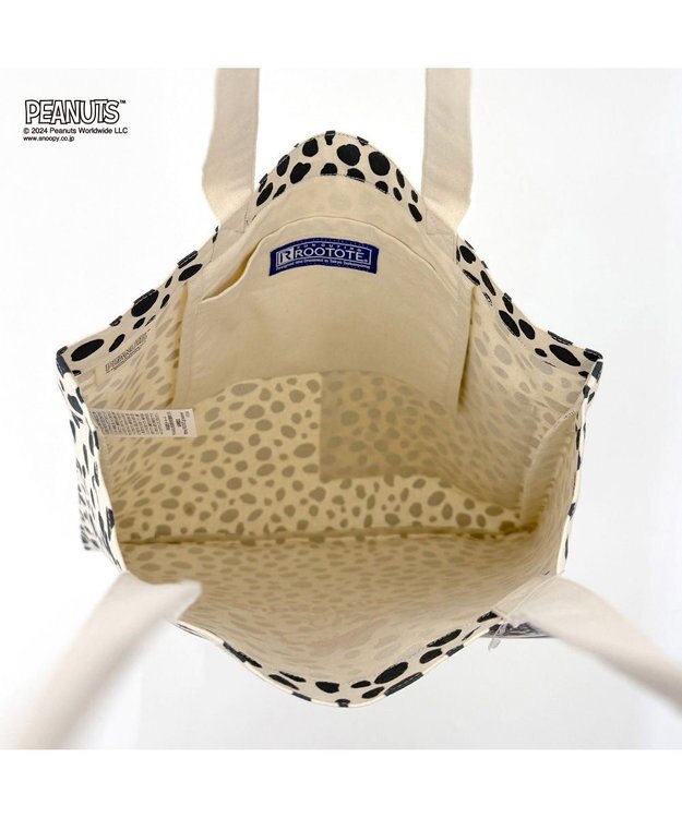 ROOTOTE 8400【スヌーピー】IP.トール.ピーナッツ-9L 04：アイボリー