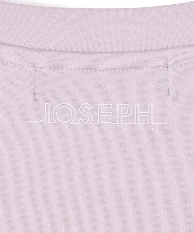 JOSEPH HOMME 【新色追加】ハイゲージベアスムース　VネックＴシャツ ライラック系