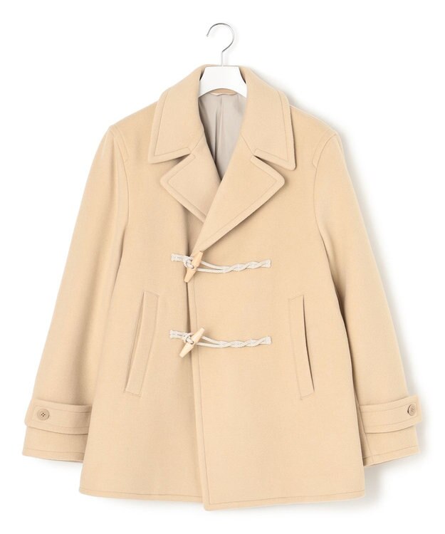 J.PRESS YORK STREET 【UNISEX】メルトン Pコート ベージュ系