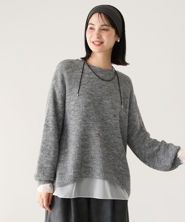 Green Parks ｅｖｅｒｙ　ｗａｌｋ．スウェードライクネックレス Black