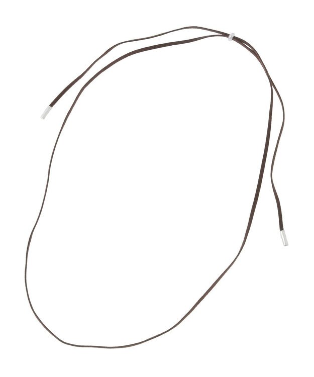 Green Parks ｅｖｅｒｙ　ｗａｌｋ．スウェードライクネックレス Brown