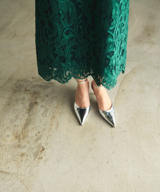 GRACE CONTINENTAL 【オンライン限定ドレス】La notte グリーン