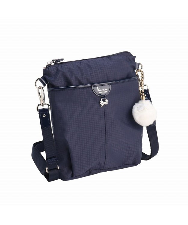 ACE BAGS & LUGGAGE Kanana project COLLECTION シェリ ショルダーバッグ 縦 17941 カナナプロジェクト コレクション ネイビー