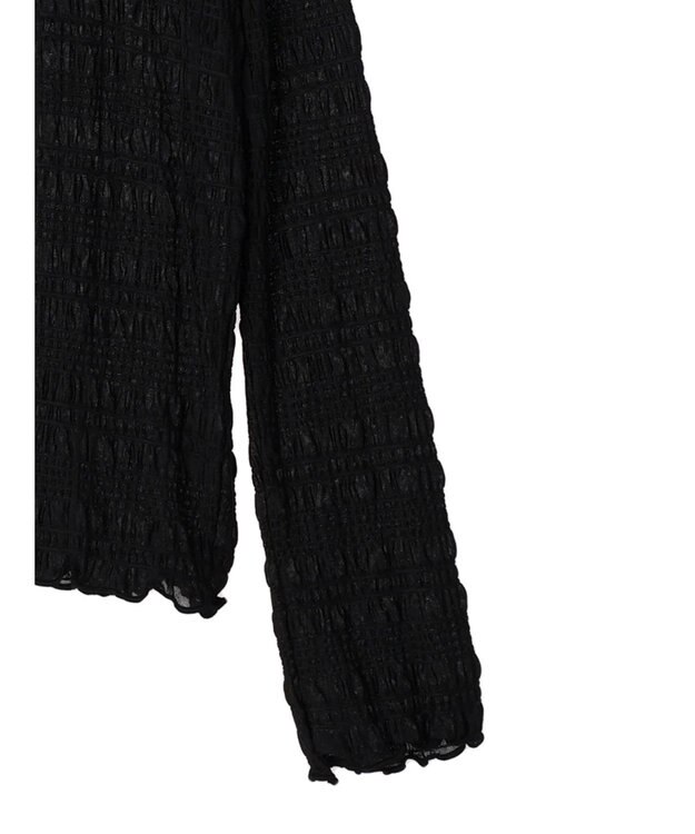 Green Parks シャーリングシアープルオーバー Black