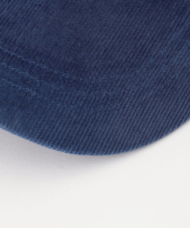 23区GOLF 【WOMEN】コーデュロイ キャップ いつものコーデに合わせやすいシンプル設計 ブルー系