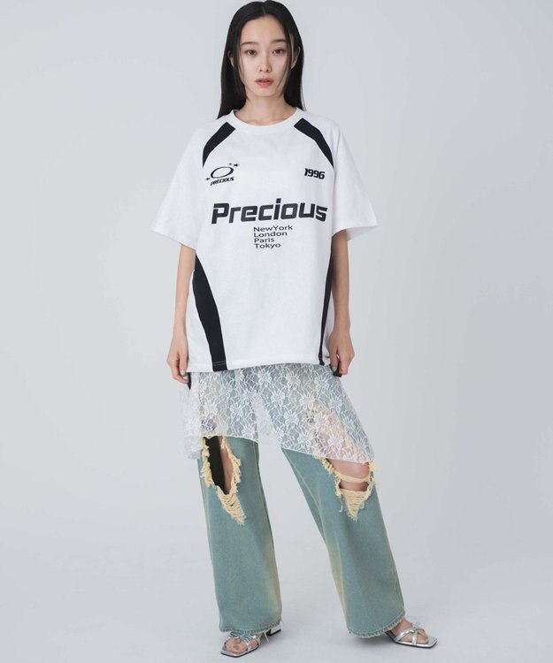 WEGO ゲームグラフィック切り替えビッグT ホワイト