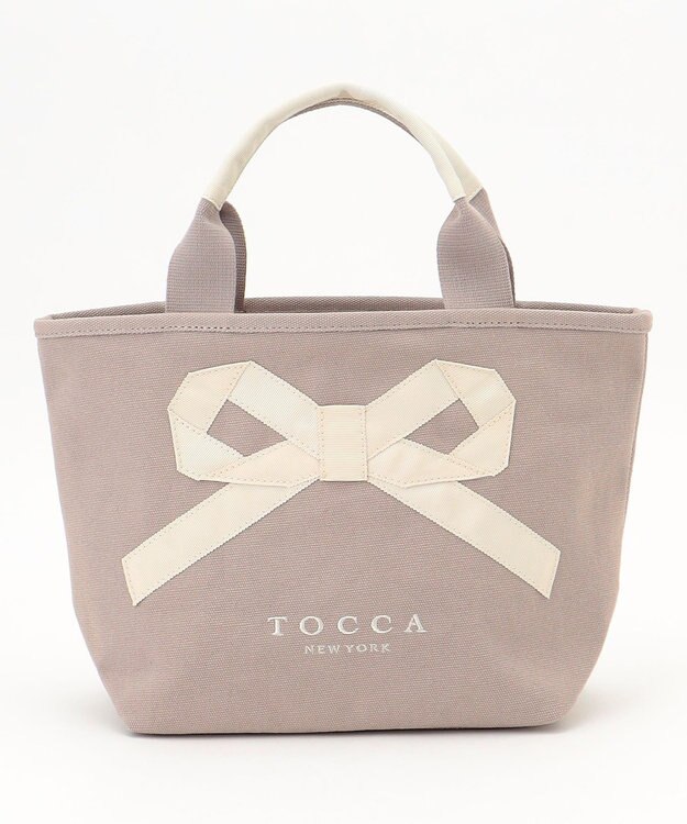 TOCCA 【選べる2種類のデザイン！】MEMORIES OF TOCCA CANVAS TOTE トートバッグ ベージュ系1
