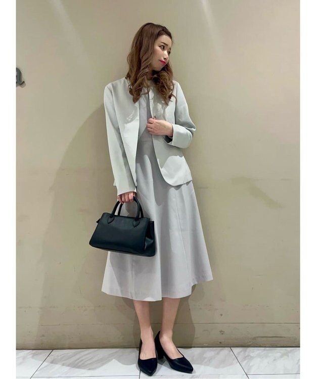 Green Parks ｅｆ－ｄｅ　カラーレスジャケット Gray Beige