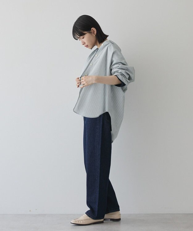 AMERICAN HOLIC ルーズストレートデニム One Wash