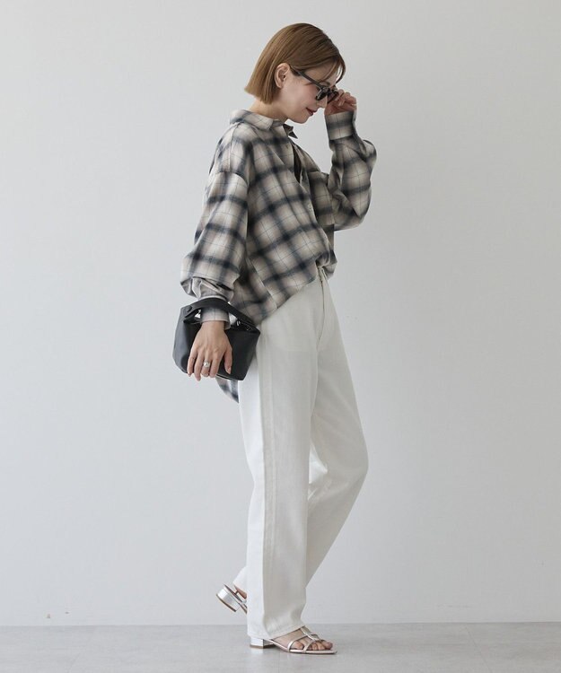 AMERICAN HOLIC ルーズストレートデニム One Wash