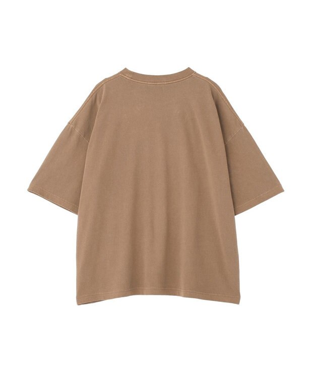 Green Parks ピグメントロゴＴシャツ Brown