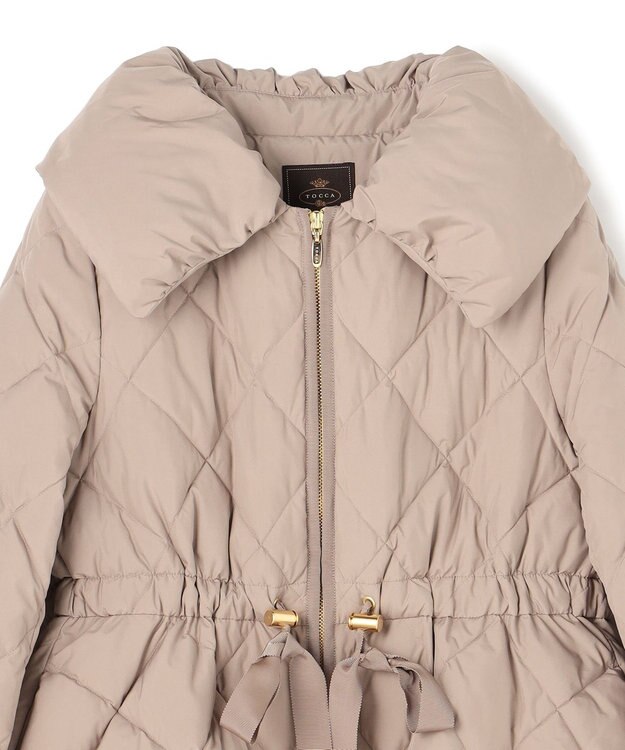 TOCCA 【消臭】PLAYING CARD コート ブラウン系