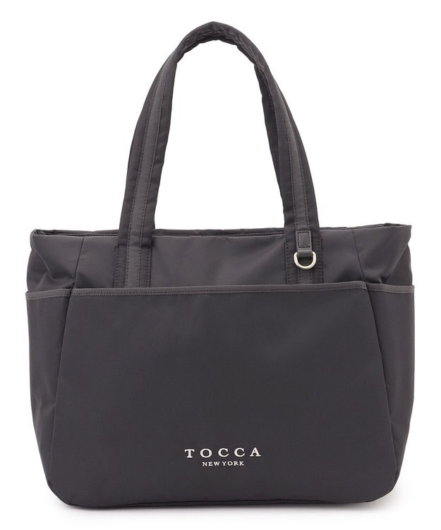 TOCCA 【WEB＆一部店舗限定・環境にやさしい素材】【A4サイズ対応】TRAVERSA MOTHERS TOTE マザーズバッグ ライトグレー系