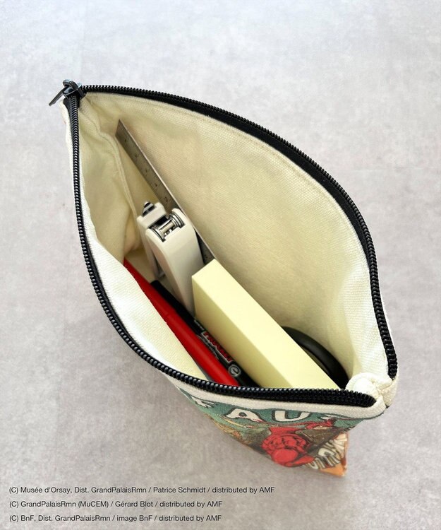 CRAFT STANDARD BOUTIQUE アートコラボ【ジュール・シェレ】ポーチ A