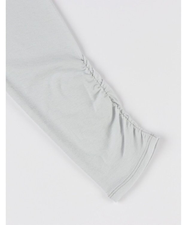 CW-X 【WOMEN】 CW-X ロングＴシャツ 梨地素材 薄手 シアー感 スポーツウェア 長袖 レディース DLY129 /ワコール グレー