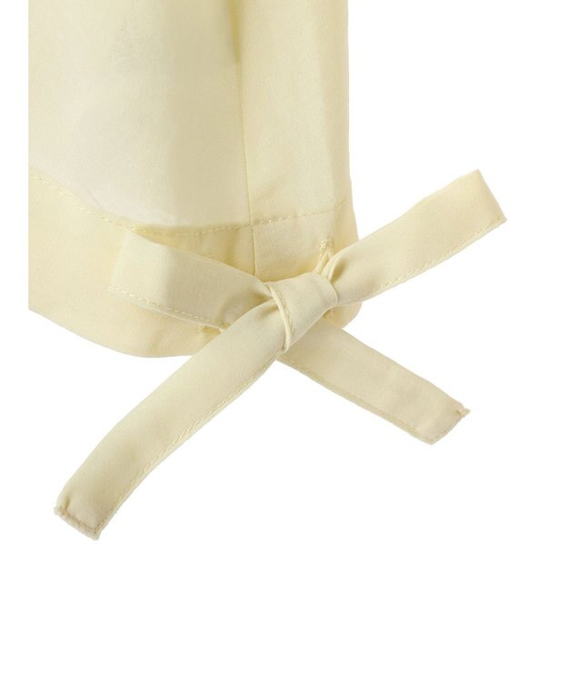 earth music&ecology ラッフルシアードロストブラウス Yellow