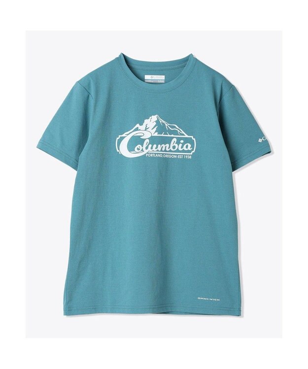 Columbia Columbia/ 【KIDS】ライトキャニオングラフィックショートスリーブTシャツ /コロンビア Teal