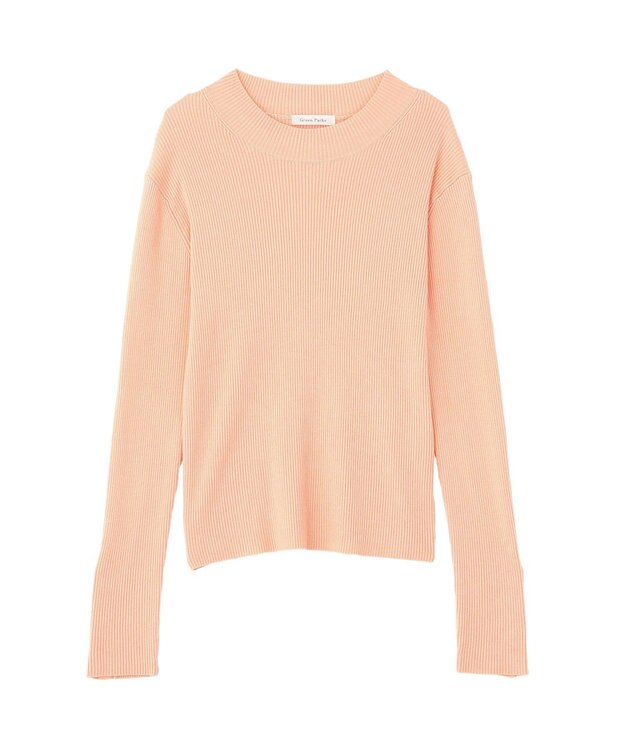 Green Parks 袖口金釦リブニットプルオーバー Pink