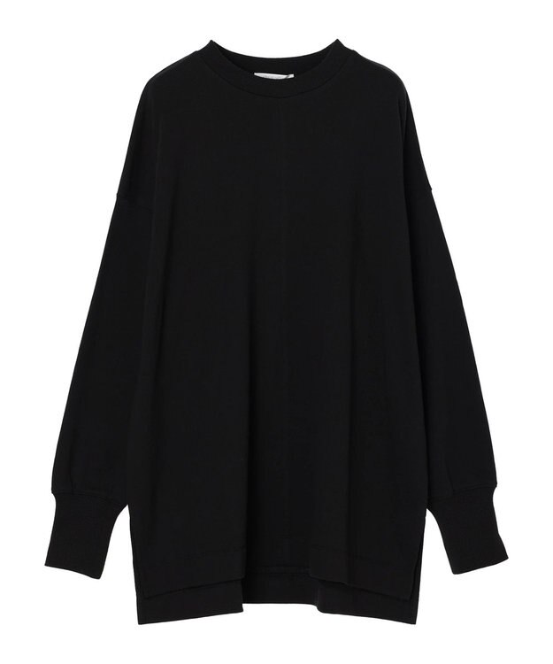 Green Parks ＢＰセンターシームミニ裏毛プルオーバー Black