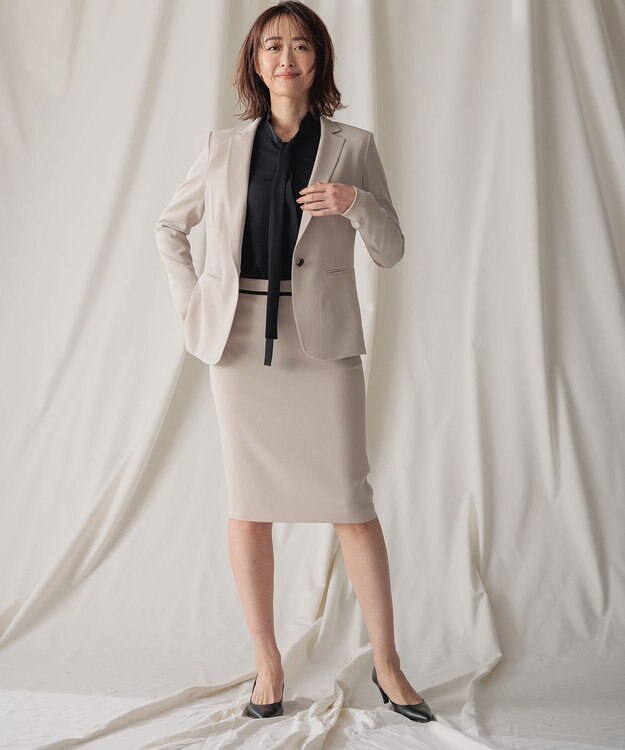 BEIGE， 【L-size】CINDY / テーラードジャケット Sand