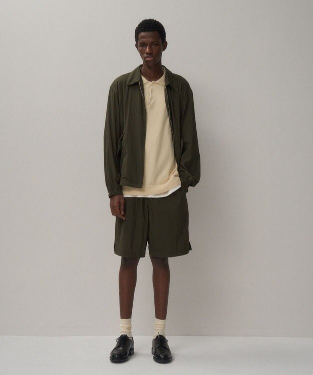 ATON MAT AIRLY NYLON | フライトジャケット - UNISEX KHAKI