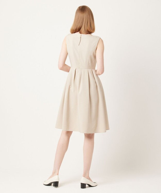 TOCCA 【大人百花掲載】【洗える】FIRST SPRING ドレス ベージュ系