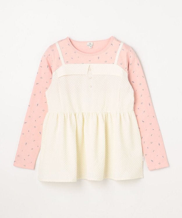 組曲 KIDS 【150-160㎝】メロディ ビスチェトップス エクリュ