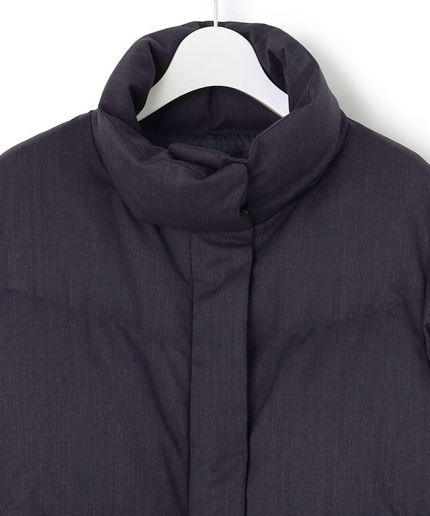 23区 S 【撥水加工】TWツイル ショート ダウンコート グレー系