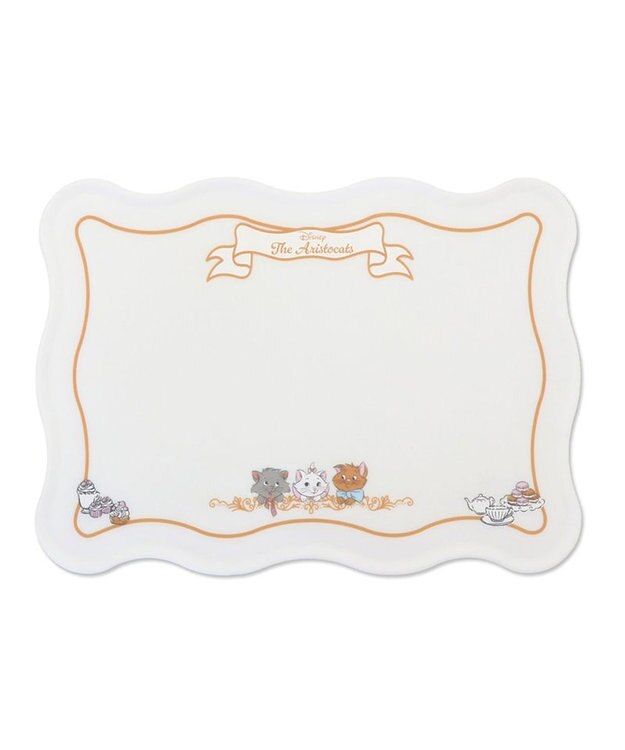 PET PARADISE ディズニー ３兄弟 猫 シリコンマット ホワイト