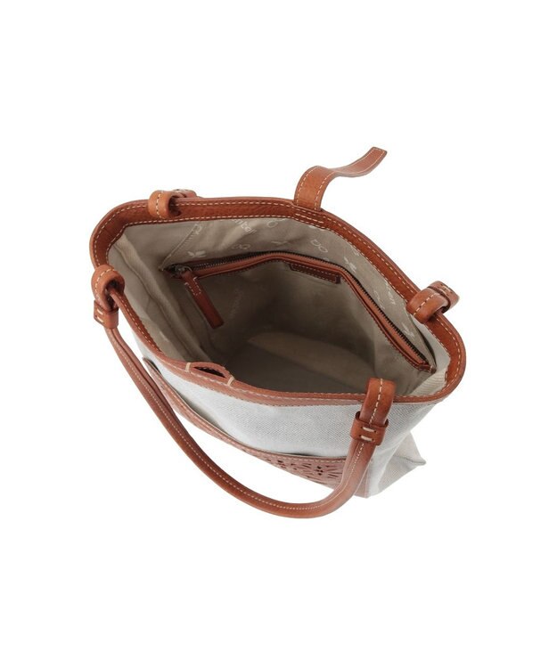 genten タペストリーカットワーク トートバッグ チャ