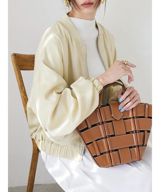 Green Parks AnriettMusee ＭＡ－１ブルゾン Beige