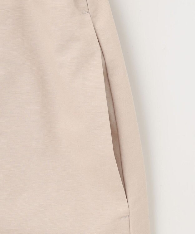 組曲 L 【フード取り外し可】2WAYショート丈ライトアウター ベージュ系