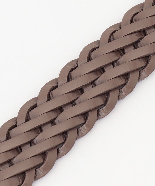 23区 ロングメッシュ ベルト ブラウン系